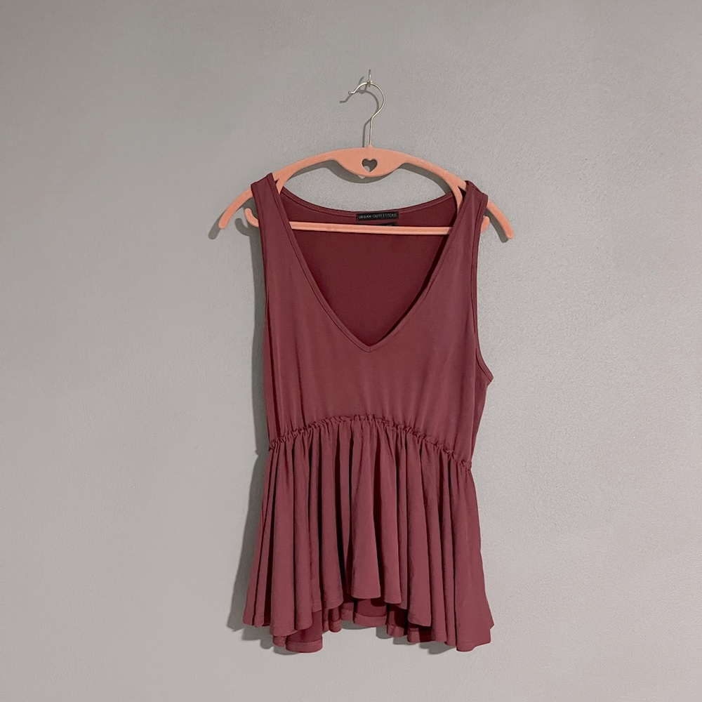 Urban Outfitters Rustic Red Tank